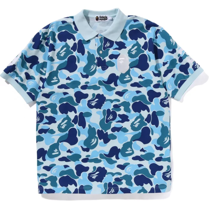 ABC CAMO LARGE APE HEAD POLO RELAXED FIT TEE