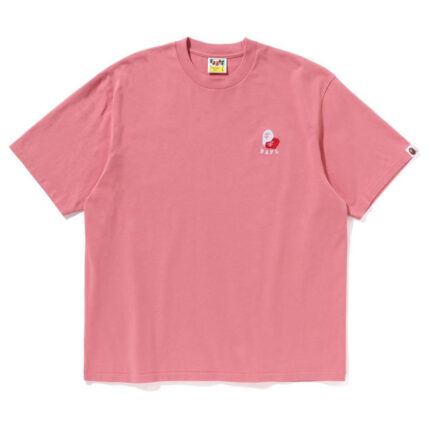 Ape Head 2 Point Relaxed Fit Tee PINK