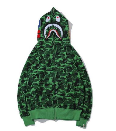 Green Bape Hoodie