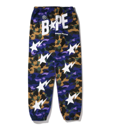 Bape Tiger Pants Men Women