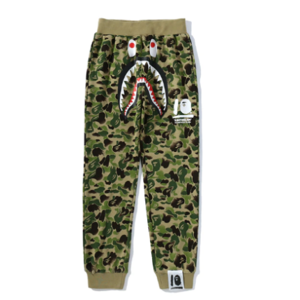 Bape Camo Shark Pant Men Women