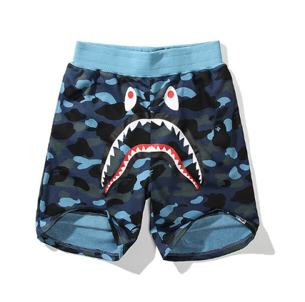 Blue Bape Shorts