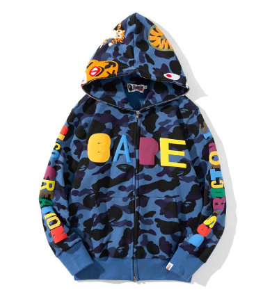 New Bape Camo Hoodie Men Women