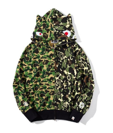 Green Bape Camo Hoodie