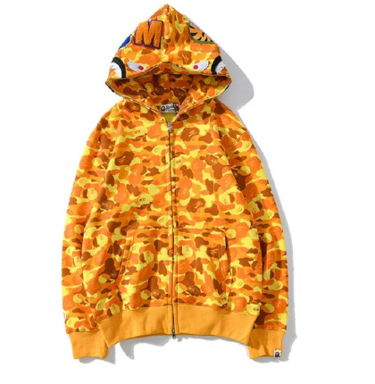 Yellow Bape Hoodie