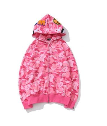 Pink Bape Hoodie