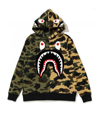 BAPE Shark Camo Hoodie