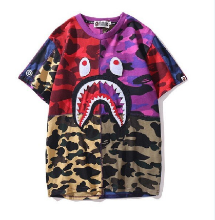 Bape Camo Shark T-Shirt