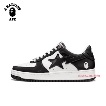 BAPE Black Shoes Men Women