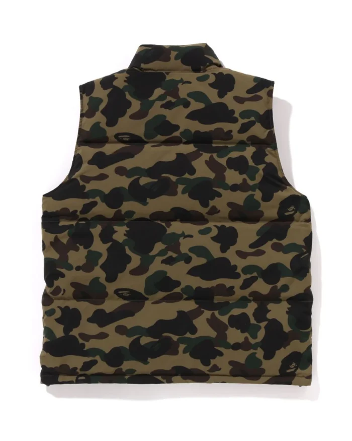 1st Camo Reversible Down Vest Jacket