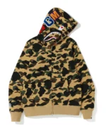 1st Camo Shark Full Zip Hoodie