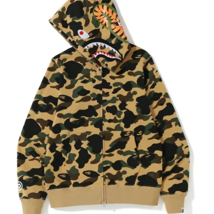 1st Camo Shark Full Zip Hoodie