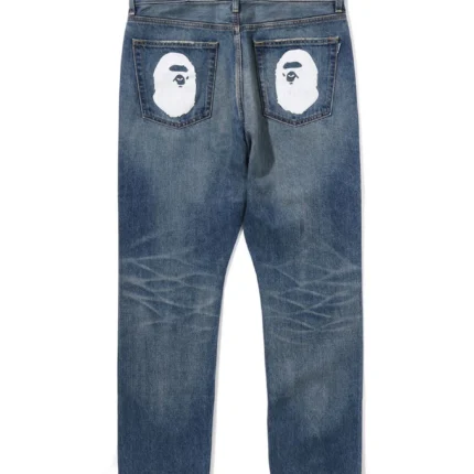 Ape Head Denim Pants