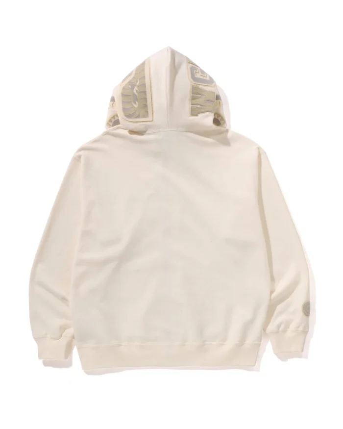 Ape Head One Point Shark Zip Hoodie