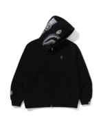 Ape Head One Point Shark Zip Hoodie