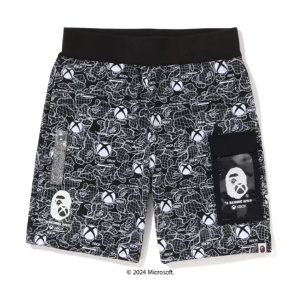 BAPE X XBOX Camo Sweat Shorts