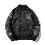 BAPE x Alpha Industries Reversible MA-1 Green Jacket