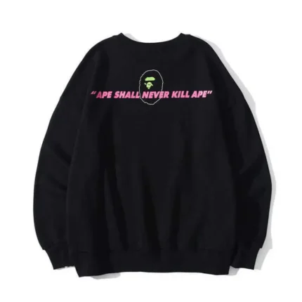 Bape A Bathing Ape Shall Never Kill Sweatshirt