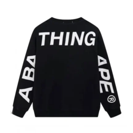 Black A Bathing Ape Bape Sweater