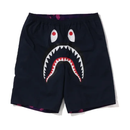 Color Camo Shark Reversible Shorts