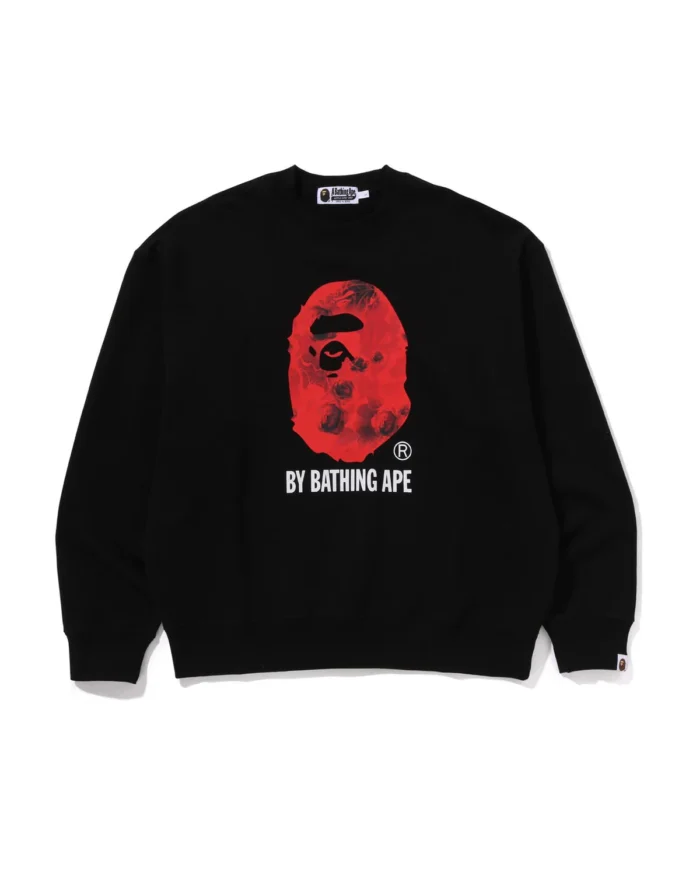 Floral Camo By Bathing Ape Relaxed Fit Crewneck Sweatshirt