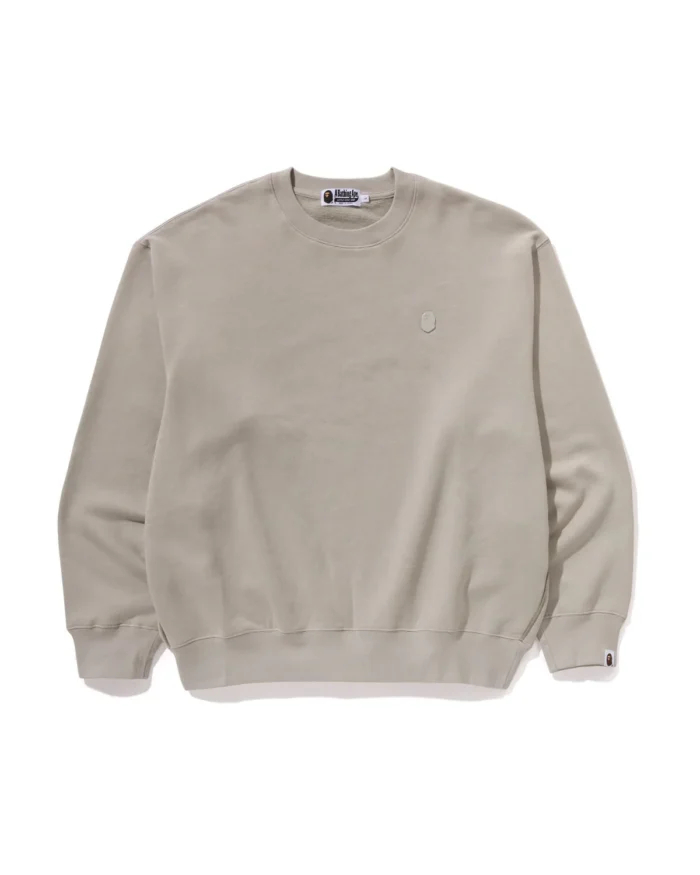 One Point Relaxed Fit Crewneck Sweatshirt