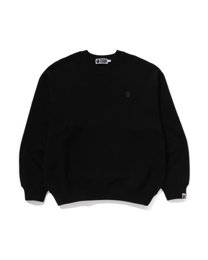 One Point Relaxed Fit Crewneck Sweatshirt