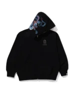 Tiger and Dragon Relaxed Fit Full Zip Hoodie